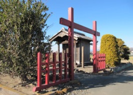 大舘氏館跡全体
