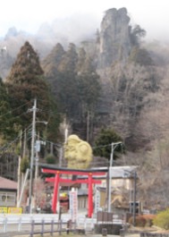 県立妙義公園大駐車場より
